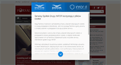 Desktop Screenshot of forsal.pl